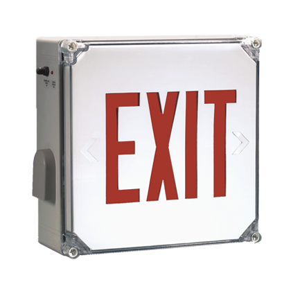 CARDIFF EXIT SIGN